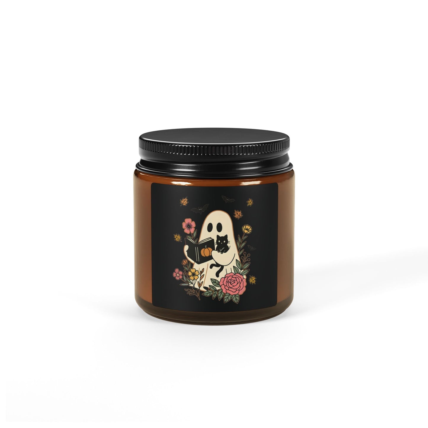 Scented Soy Candle, Fall Decor, Cozy Gift, Home Fragrance, Seasonal Halloween Candle