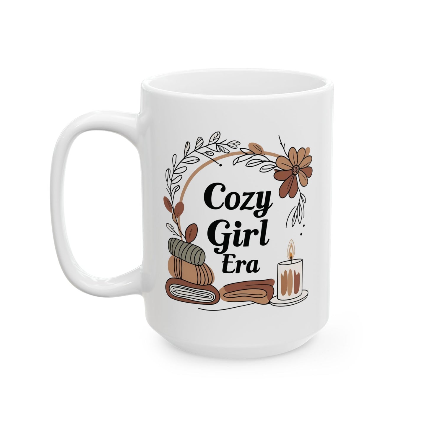 Cozy Girl Era Coffee Mug Ideal for Fall Gift and Home Decor for Housewarming as Birthday gift and Relaxation
