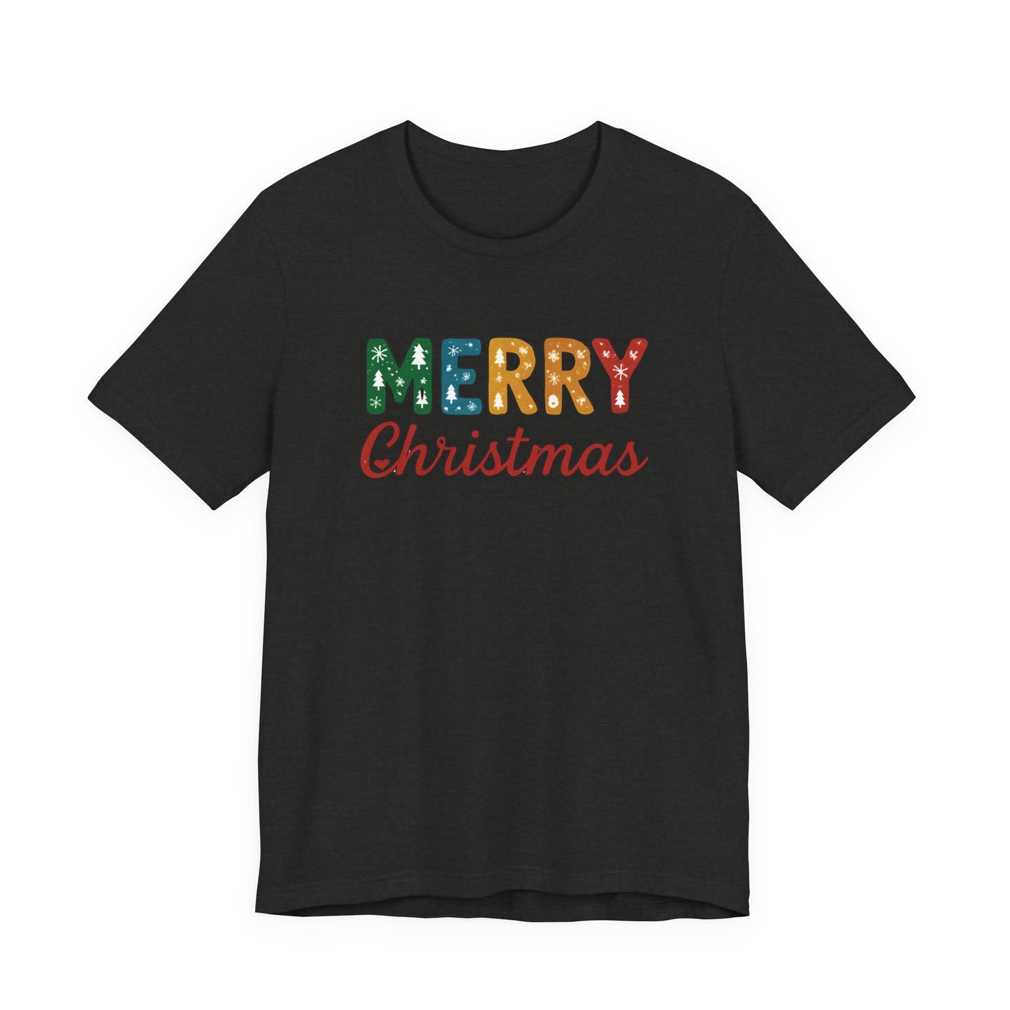 Merry Christmas Adult Tee – Unisex Holiday Shirt - Cozy Christmas Gift under $40