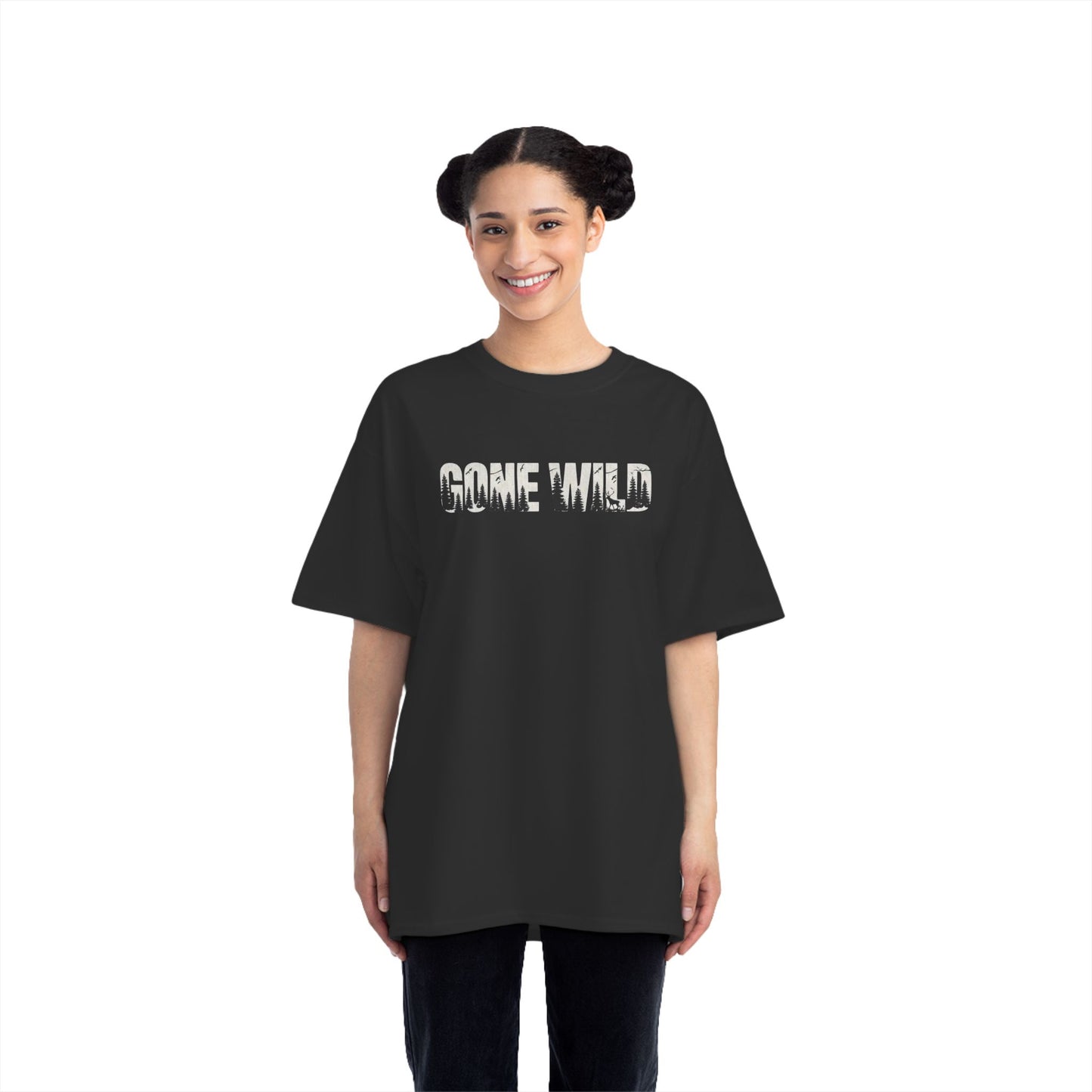 Gone Wild - Short-Sleeve Adult T-Shirt - Fun Graphic Tee for Outdoor Adventures & Nature lovers