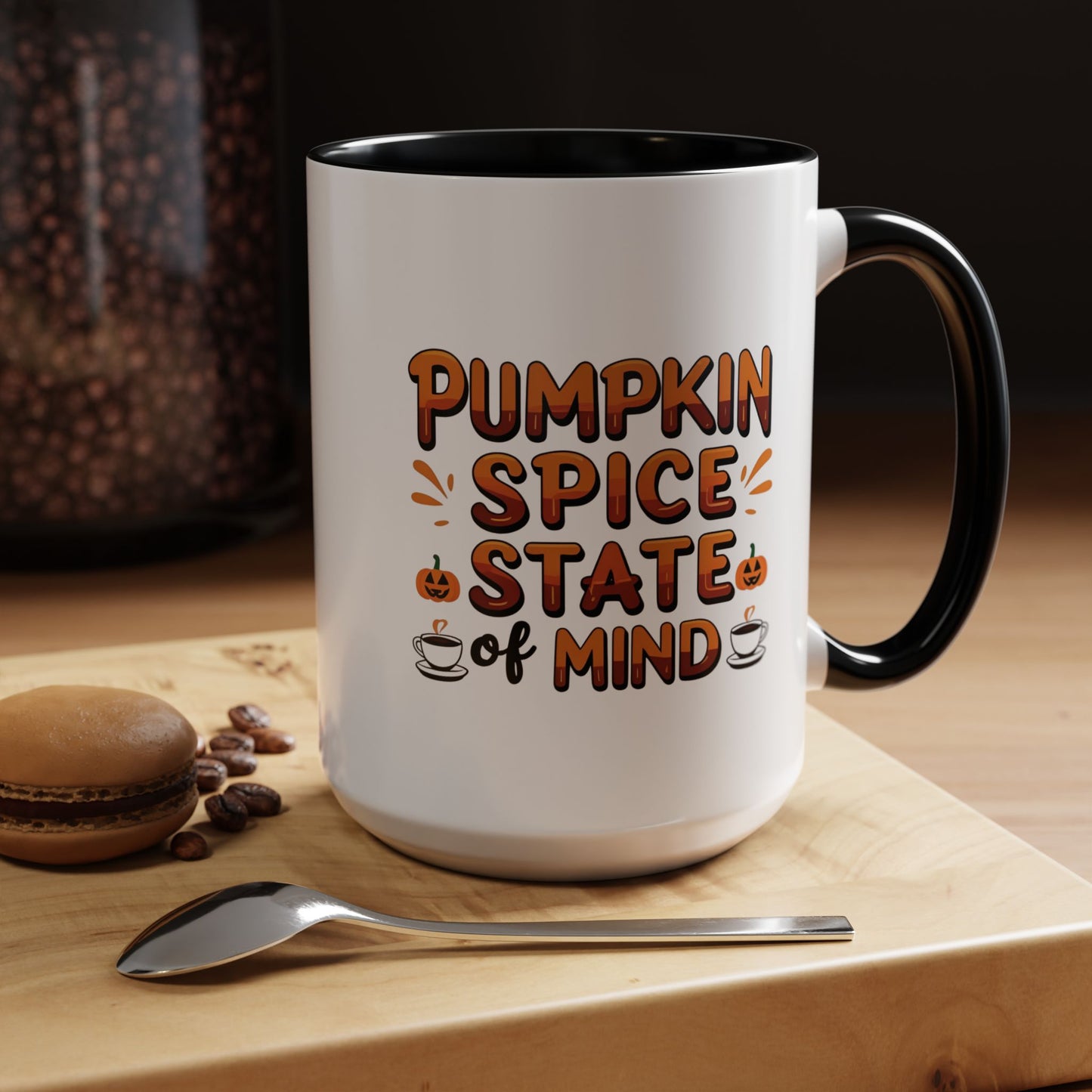 Pumpkin Spice Coffee Mug - Fall Vibes, Seasonal Gift, Halloween Decor, Warm Drink Lover, Autumn Essentials