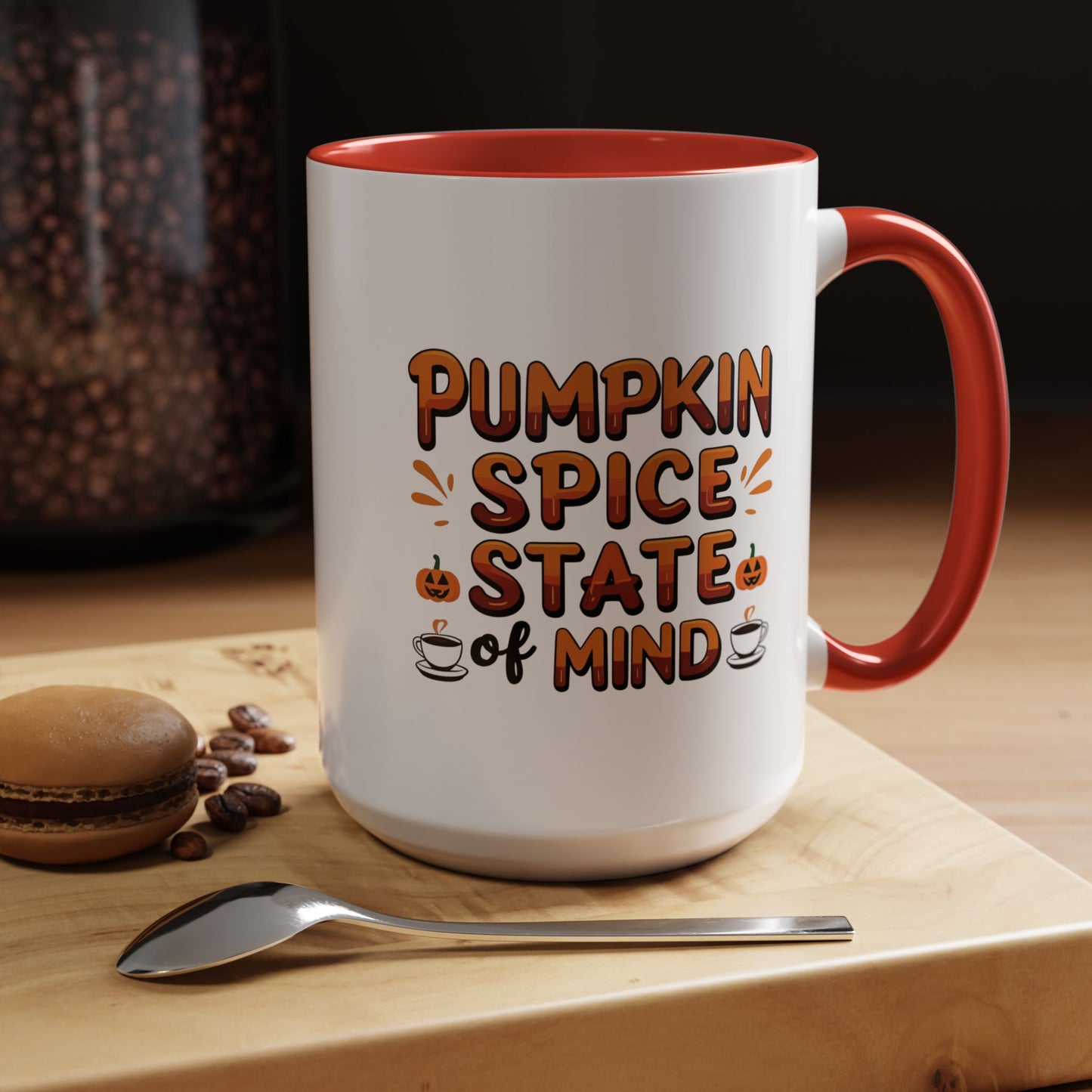 Pumpkin Spice Coffee Mug - Fall Vibes, Seasonal Gift, Halloween Decor, Warm Drink Lover, Autumn Essentials
