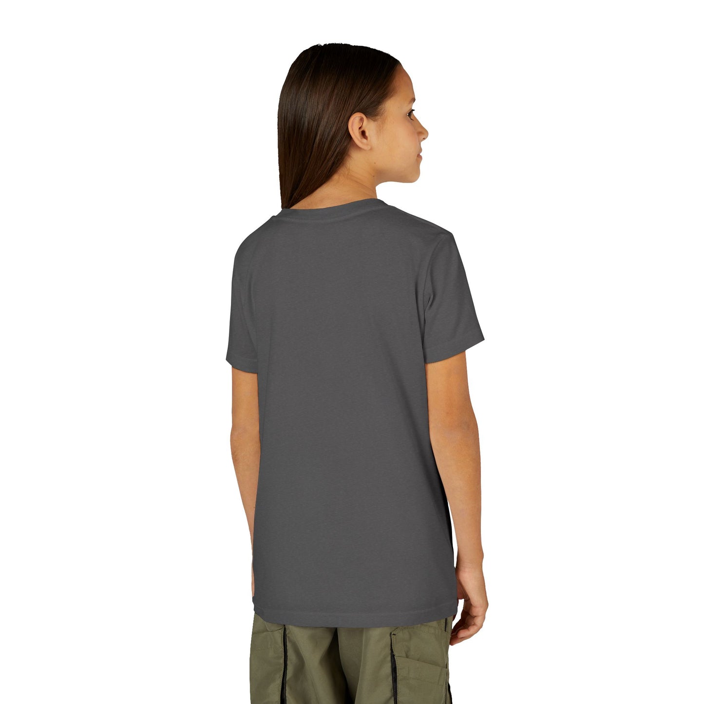 Ghost and Cat Youth Tee | Cute Halloween Shirt, Kids Summer Tee, Gift for Cat Lovers, Funny T-shirt, Spooky Season Apparel