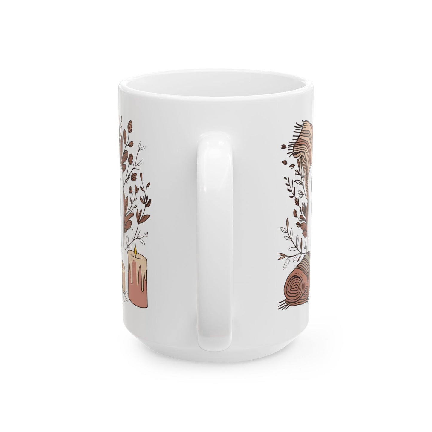 Cozy Girl Era Ceramic Mug, Hot Beverage Cup, Gift for Tea Lovers, Home Decor, Fall Aesthetic, Holiday Present, Gift for Her, Coffee lovers