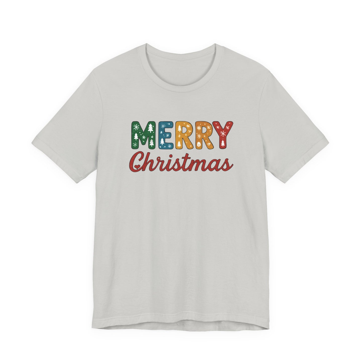 Merry Christmas Adult Tee – Unisex Holiday Shirt - Cozy Christmas Gift under $40