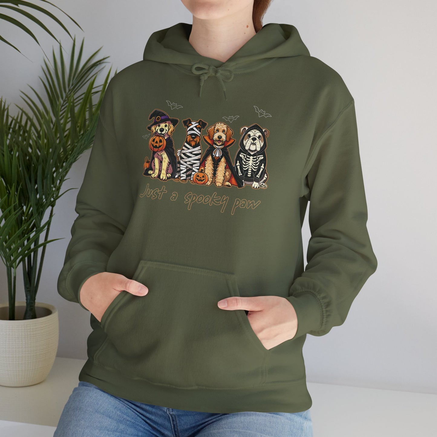 Cute Animal Themed Hoodie with Funny Quote - Perfect for Pet Lovers, Gifts, Halloween, Cozy Fashion, Unisex Sweatshirt