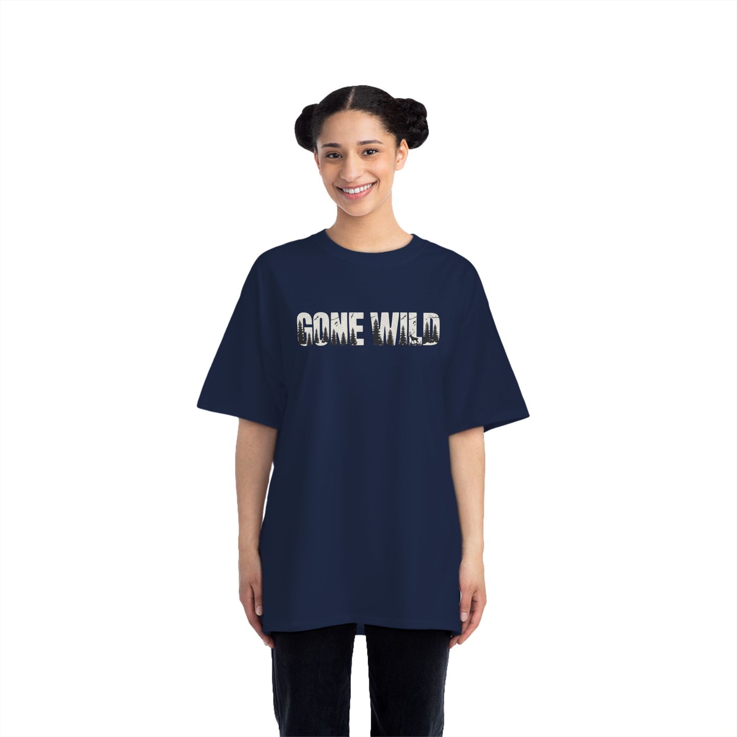Gone Wild - Short-Sleeve Adult T-Shirt - Fun Graphic Tee for Outdoor Adventures & Nature lovers