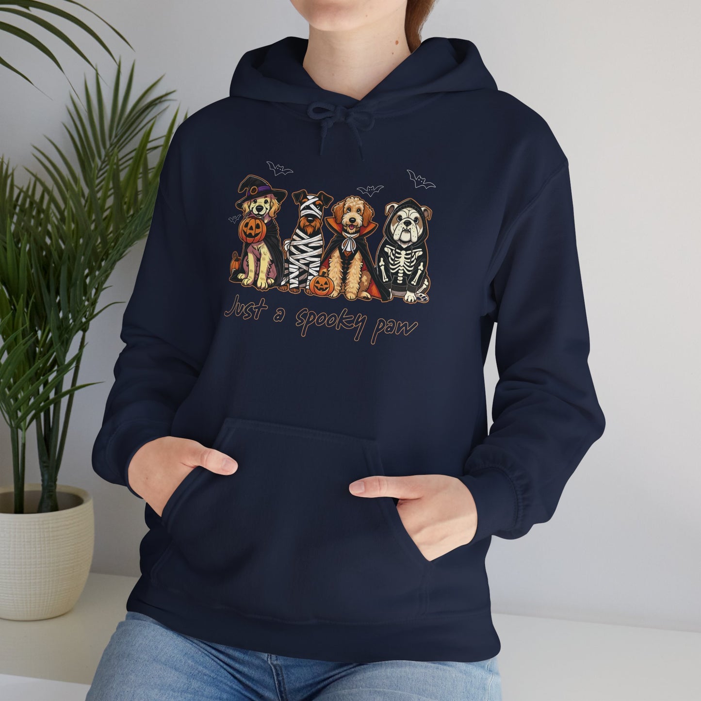 Cute Animal Themed Hoodie with Funny Quote - Perfect for Pet Lovers, Gifts, Halloween, Cozy Fashion, Unisex Sweatshirt