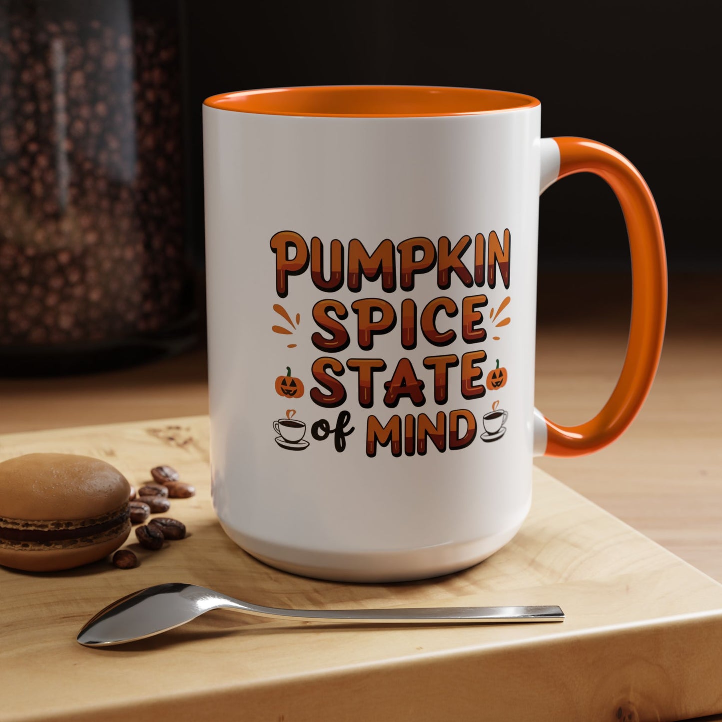 Pumpkin Spice Coffee Mug - Fall Vibes, Seasonal Gift, Halloween Decor, Warm Drink Lover, Autumn Essentials