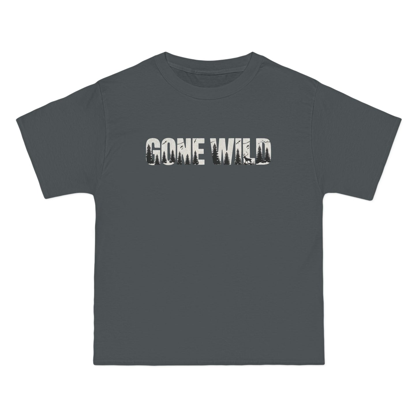 Gone Wild - Short-Sleeve Adult T-Shirt - Fun Graphic Tee for Outdoor Adventures & Nature lovers