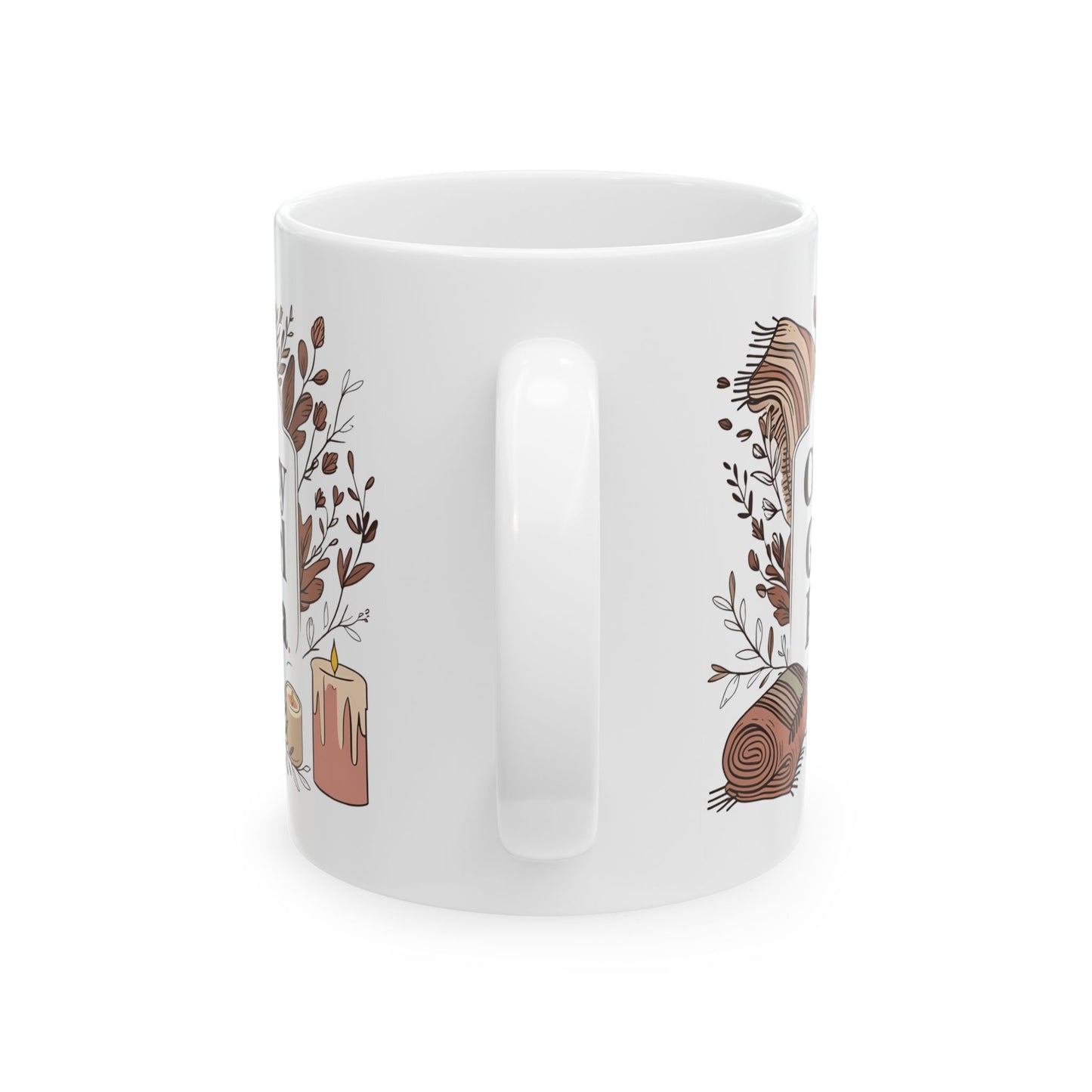 Cozy Girl Era Ceramic Mug, Hot Beverage Cup, Gift for Tea Lovers, Home Decor, Fall Aesthetic, Holiday Present, Gift for Her, Coffee lovers