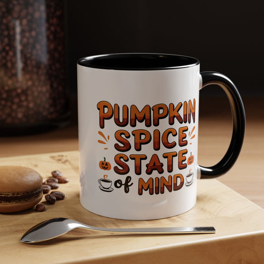 Pumpkin Spice Coffee Mug - Fall Vibes, Seasonal Gift, Halloween Decor, Warm Drink Lover, Autumn Essentials