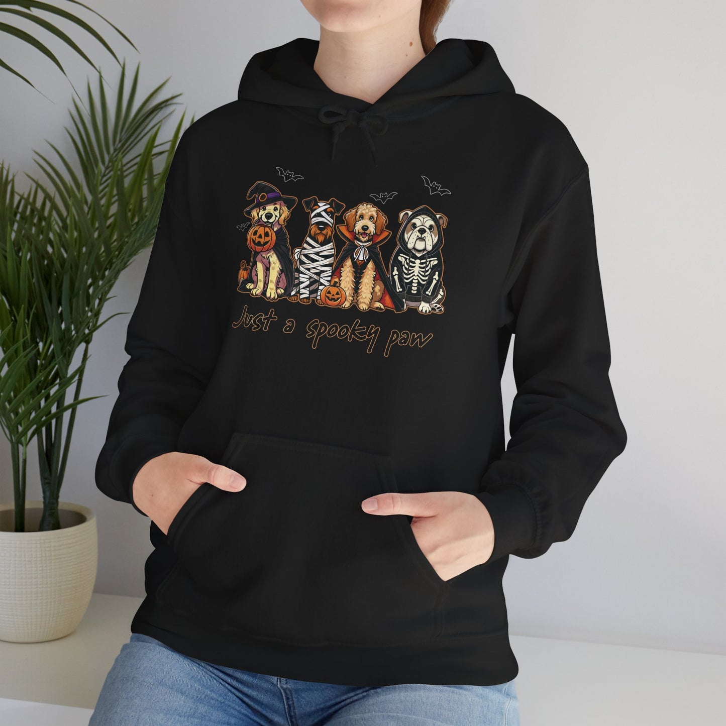Cute Animal Themed Hoodie with Funny Quote - Perfect for Pet Lovers, Gifts, Halloween, Cozy Fashion, Unisex Sweatshirt
