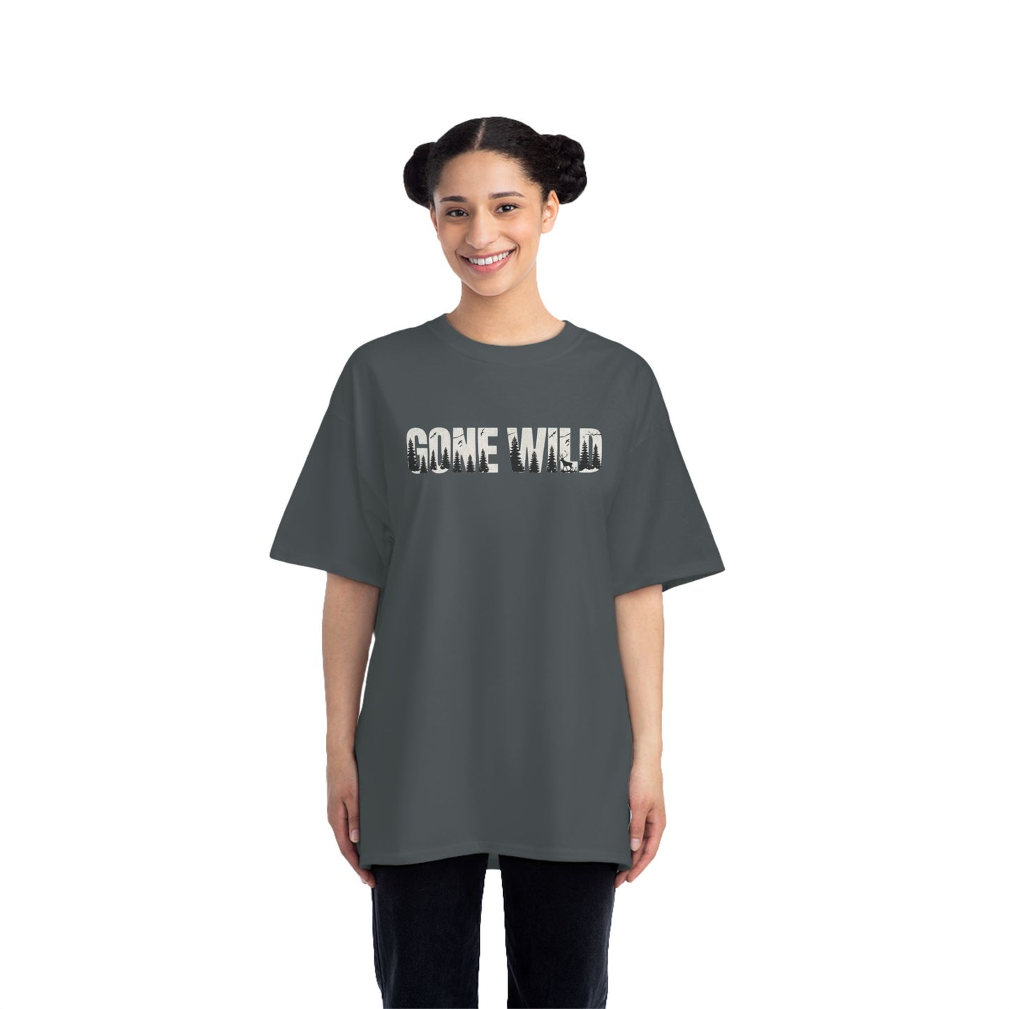 Gone Wild - Short-Sleeve Adult T-Shirt - Fun Graphic Tee for Outdoor Adventures & Nature lovers