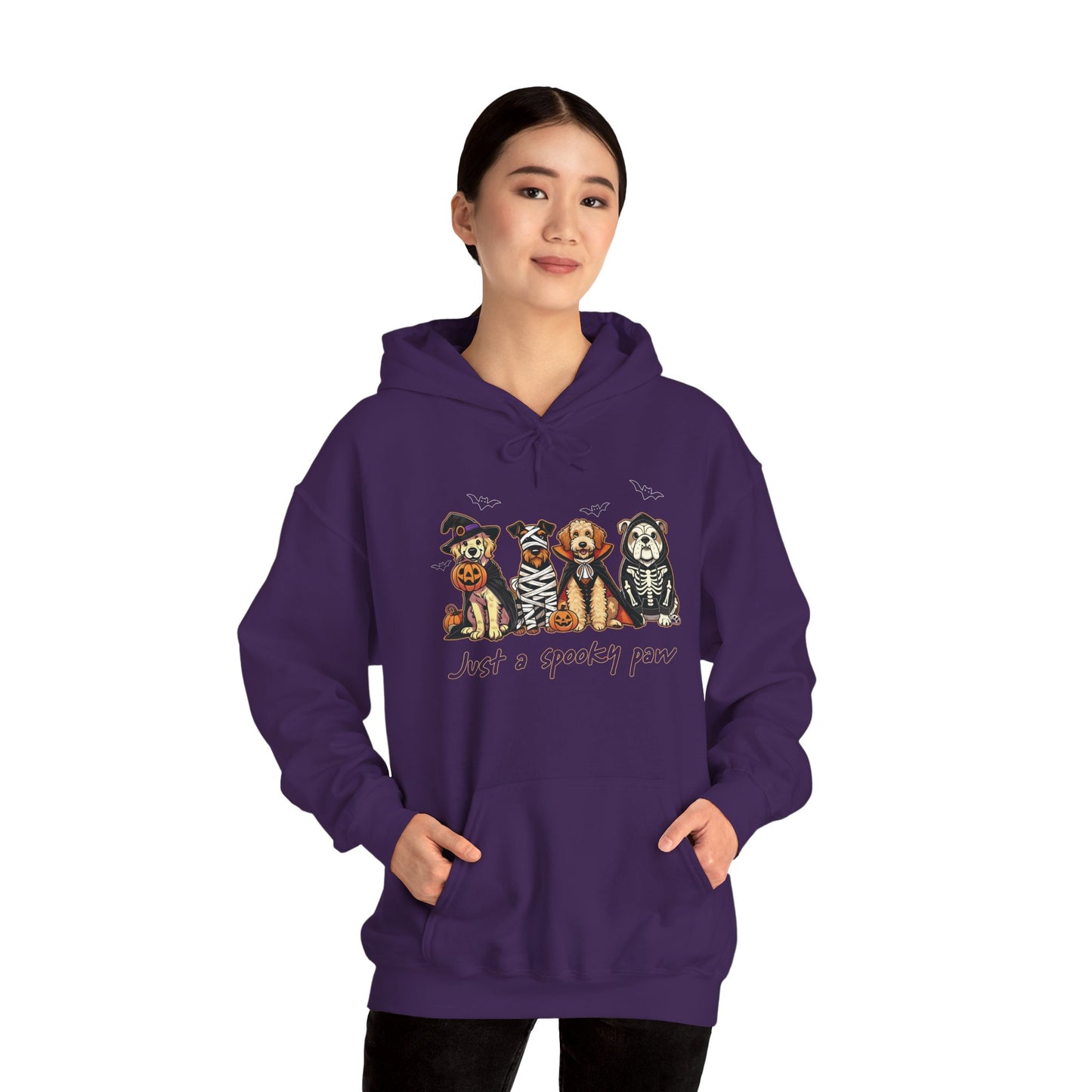 Cute Animal Themed Hoodie with Funny Quote - Perfect for Pet Lovers, Gifts, Halloween, Cozy Fashion, Unisex Sweatshirt