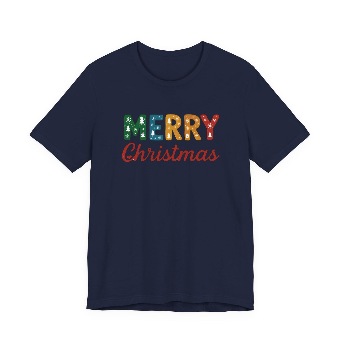 Merry Christmas Adult Tee – Unisex Holiday Shirt - Cozy Christmas Gift under $40