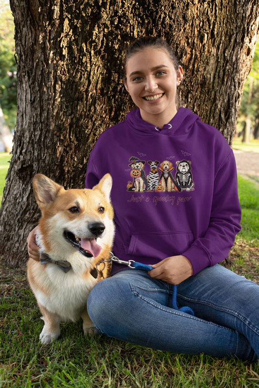 Cute Animal Themed Hoodie with Funny Quote - Perfect for Pet Lovers, Gifts, Halloween, Cozy Fashion, Unisex Sweatshirt