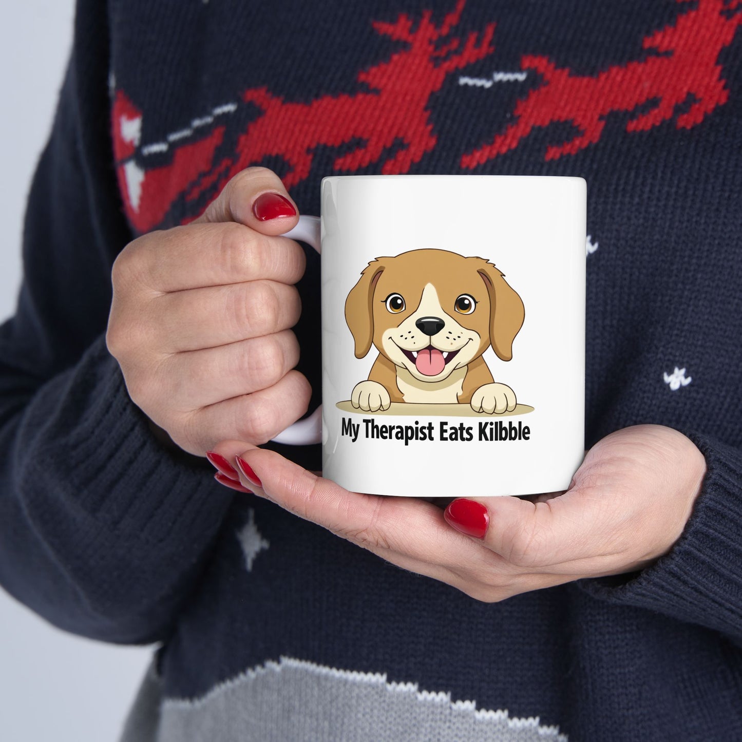 Dog Lover's Ceramic Mug  - Perfect Gift for Puppy Owners