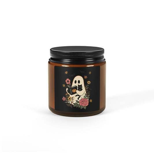 Scented Soy Candle, Fall Decor, Cozy Gift, Home Fragrance, Seasonal Halloween Candle
