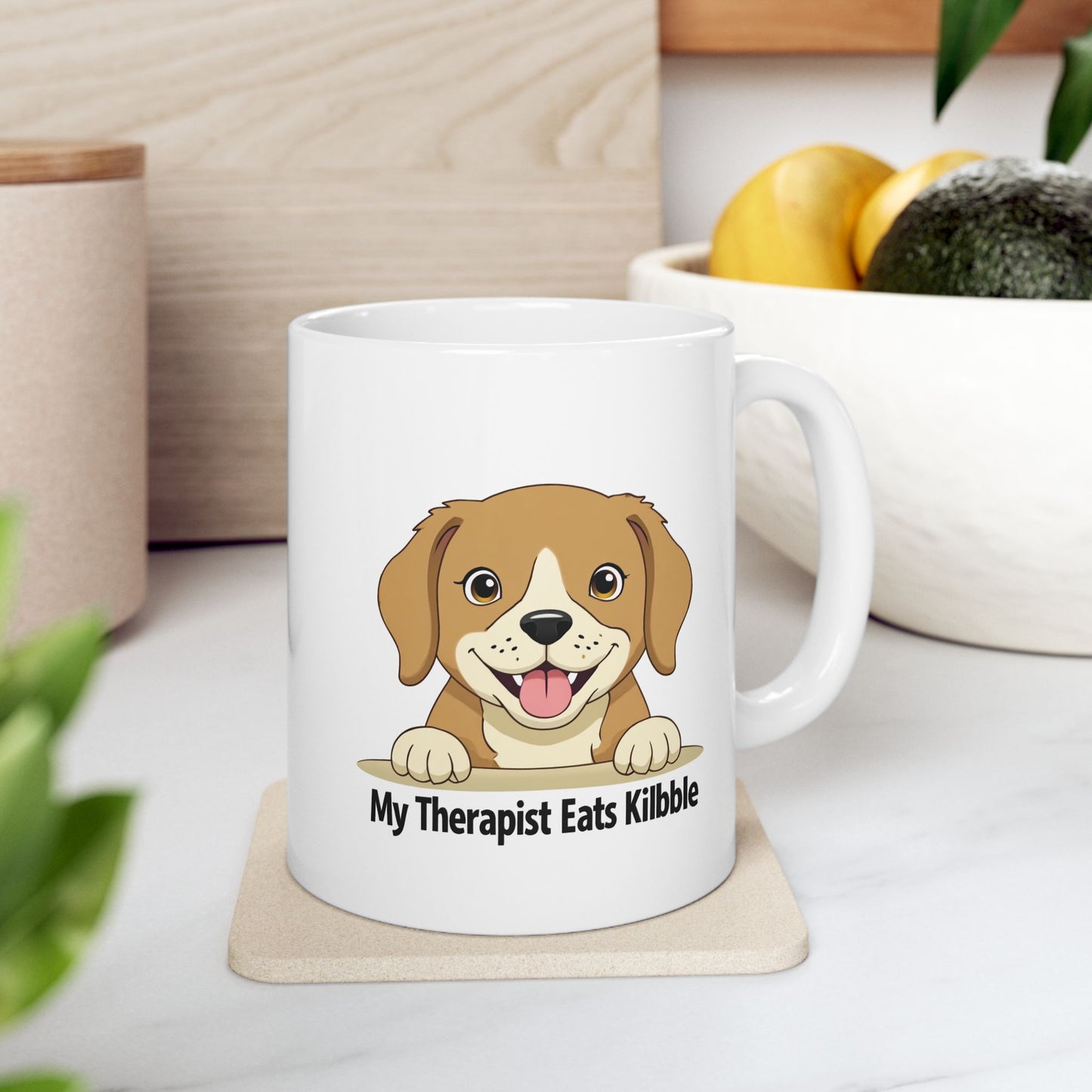 Dog Lover's Ceramic Mug  - Perfect Gift for Puppy Owners