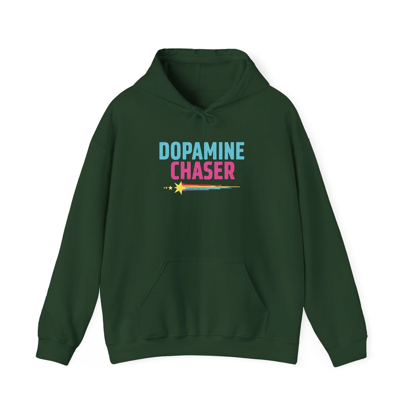 Dopamine Chaser Hoodie – Colorful Motivational Hoodie for Joy Seekers & Creators