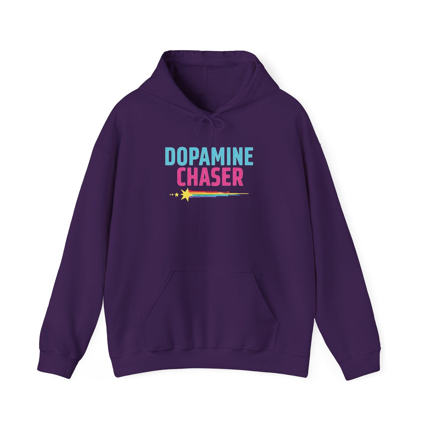 Dopamine Chaser Hoodie – Colorful Motivational Hoodie for Joy Seekers & Creators